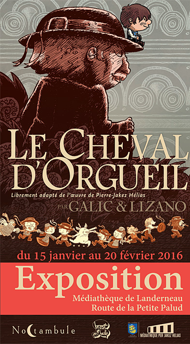 Exposition "le Cheval d'Orgueil" à Landerneau