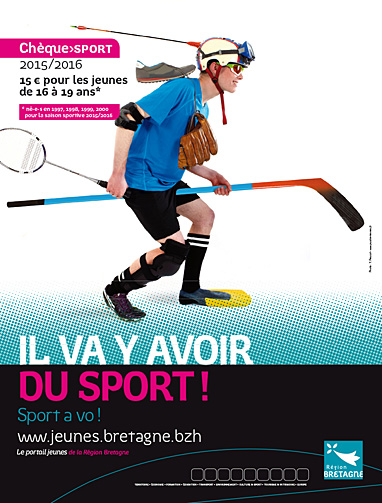 Affiche Chèque sport 2015