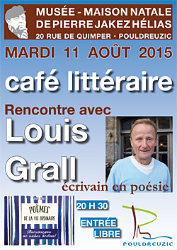 Café littéraire • Louis Grall, poète et écrivain