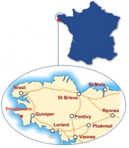 Pouldreuzic en Bretagne et en France