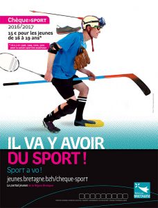 Visuel affiche "chèque sport" 2016