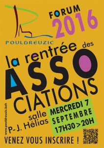 La rentrée des associations • mercredi 7 septembre 2016