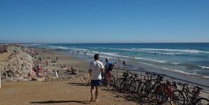 La plage de Penhors est surveillée chaque été.