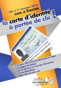 Finistère – mairies équipées pour délivrer des cartes d'identité