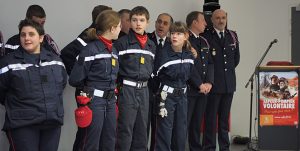 21 janvier 2017 : les sapeurs-pompiers fêtent la Sainte Barbe