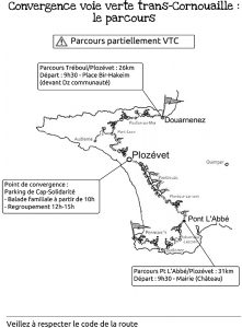 Convergence voie verte trans-Cornouaille